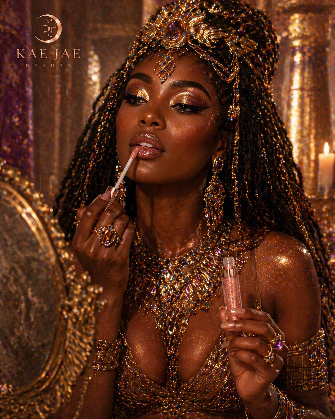 Sunset Goddess Galactic Shine Gloss