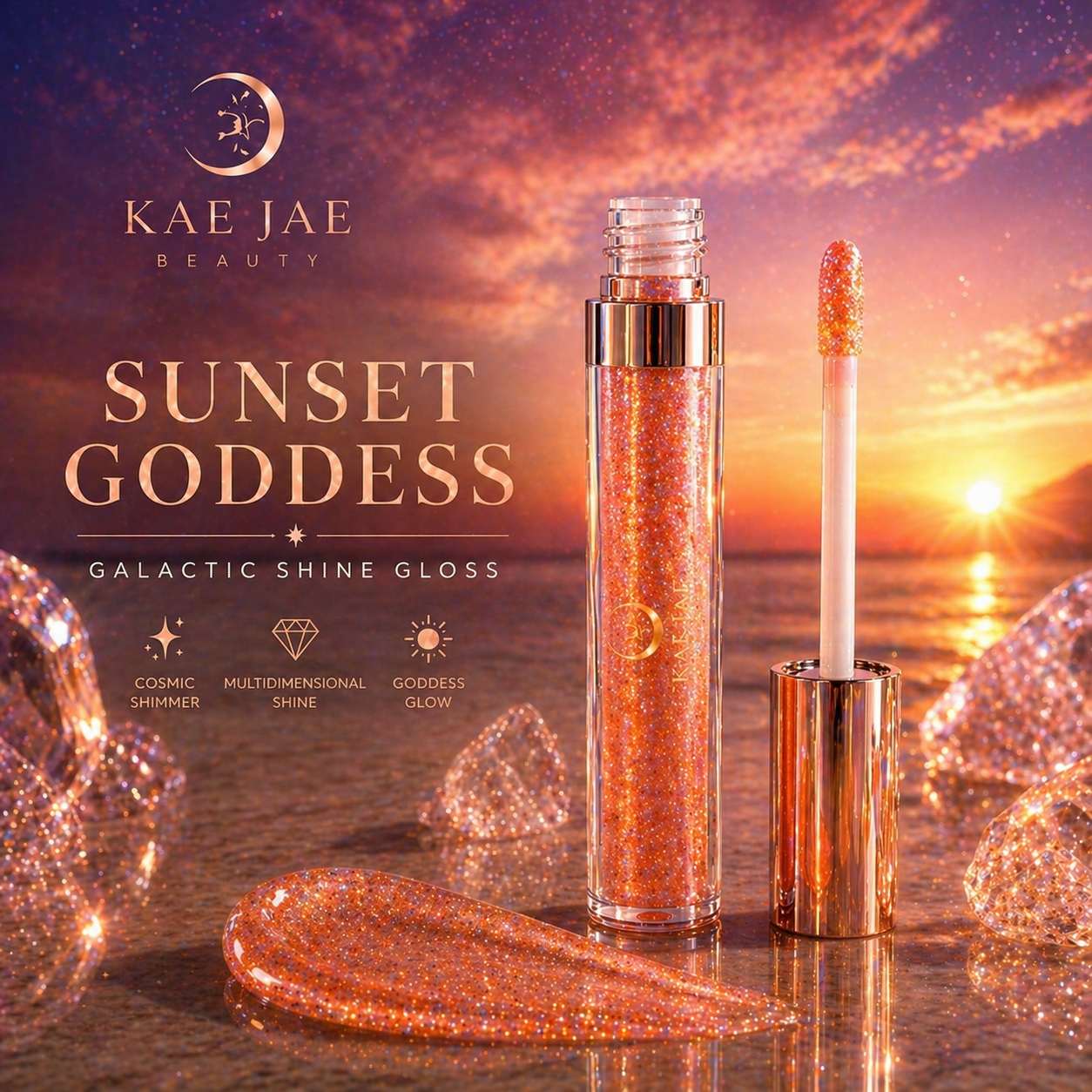 Sunset Goddess Galactic Shine Gloss