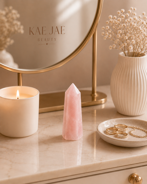 Rose Quartz Obelisk